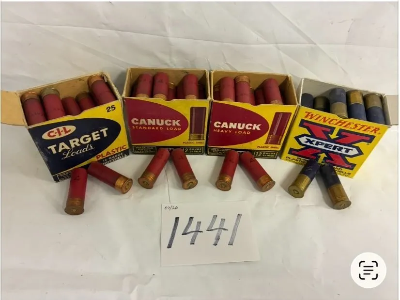 (4) Boxes of 12 Ga 2 ¾” Shot Shell **PAL Required