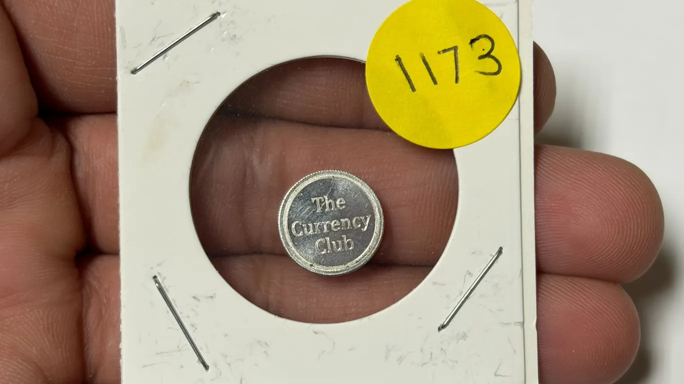The Currency Club - 1 Gram .999 Fine Silver.