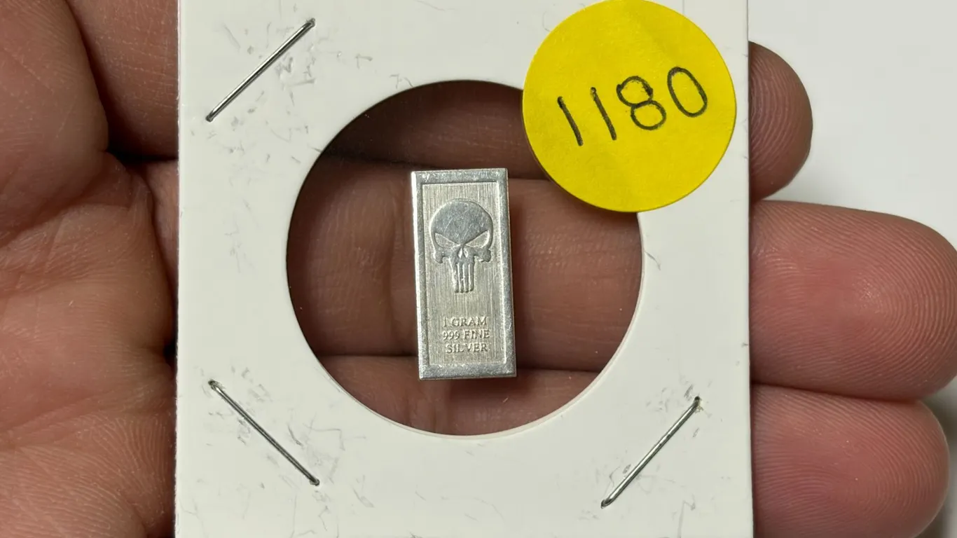 1 Gram .999 Fine Silver.