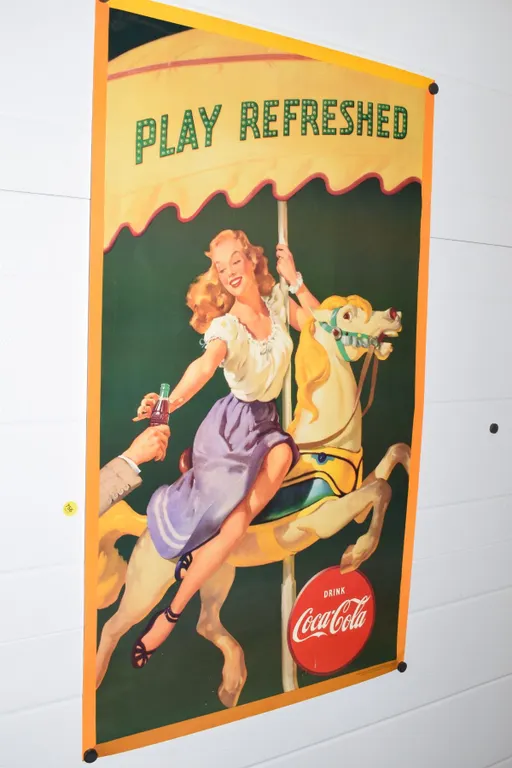 Vintage Copy of 1942 Coca-Cola Poster