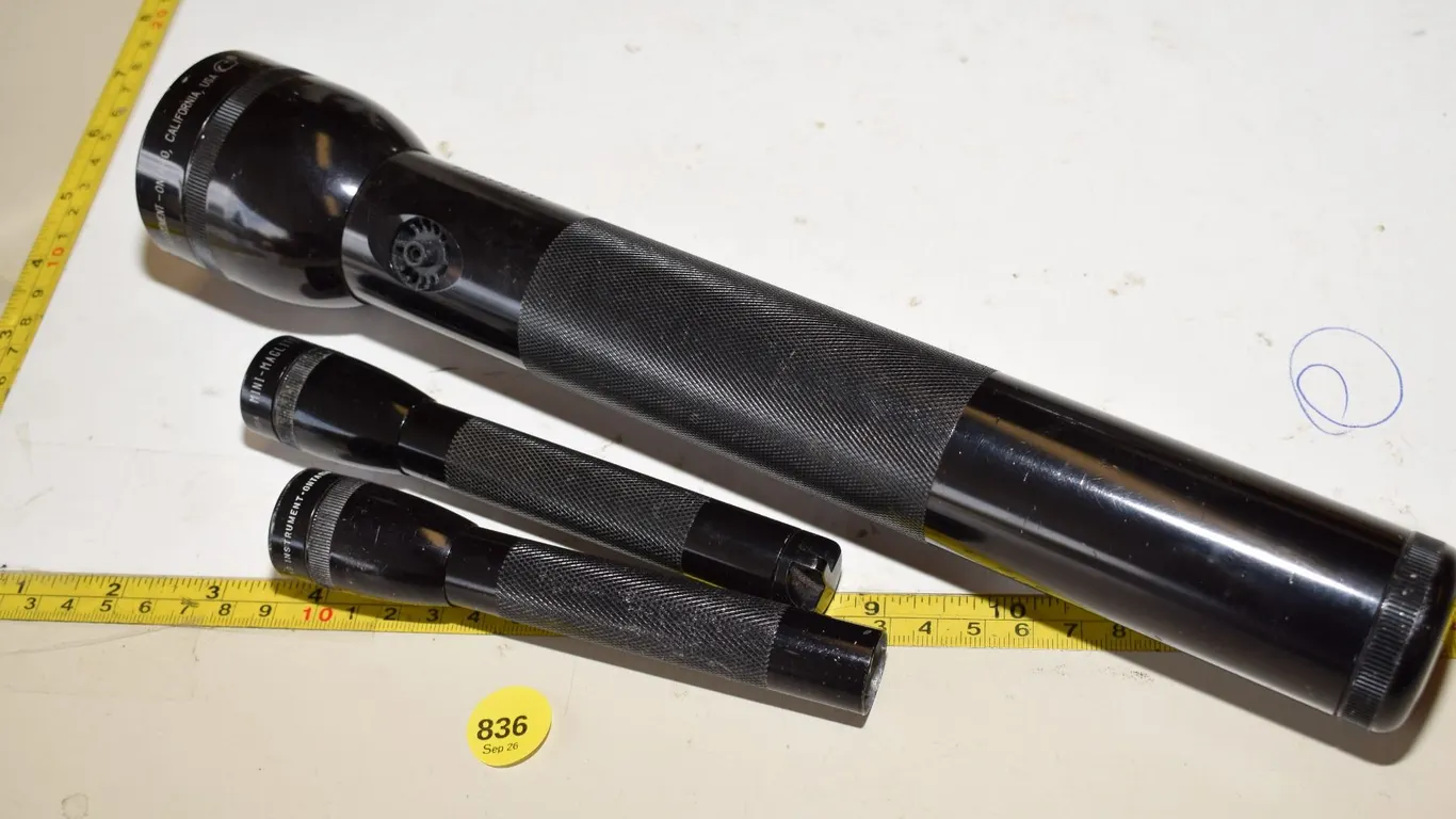 Mag-Lites as Found