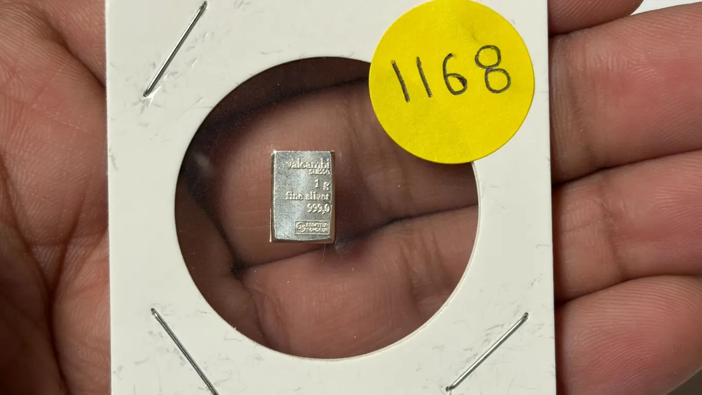 1 Gram .999 Fine Silver.