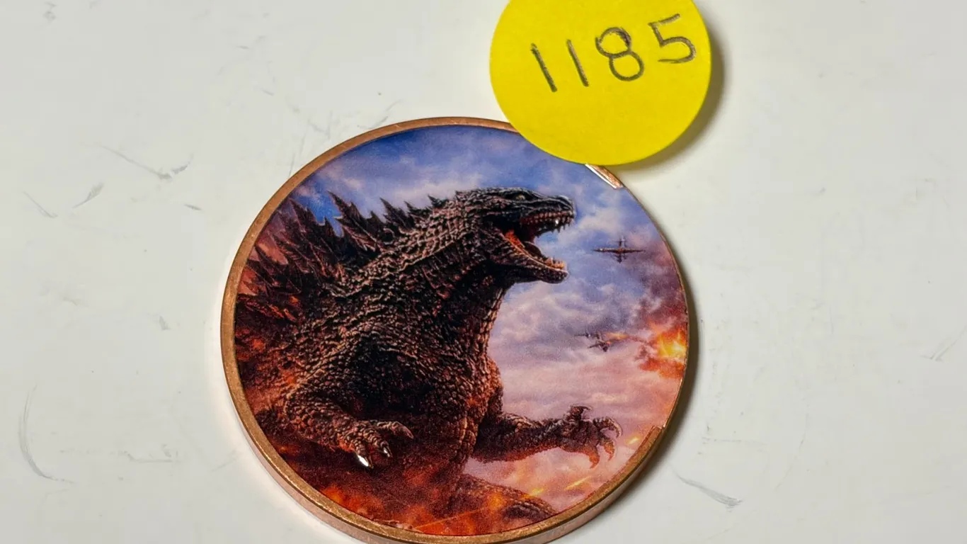 Godzilla x Kong - 1 Troy Ounce .999 Fine Copper.