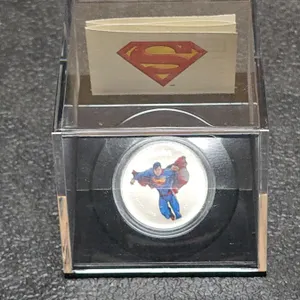 2013 - 1 oz - $15 Superman &  Acylic Case