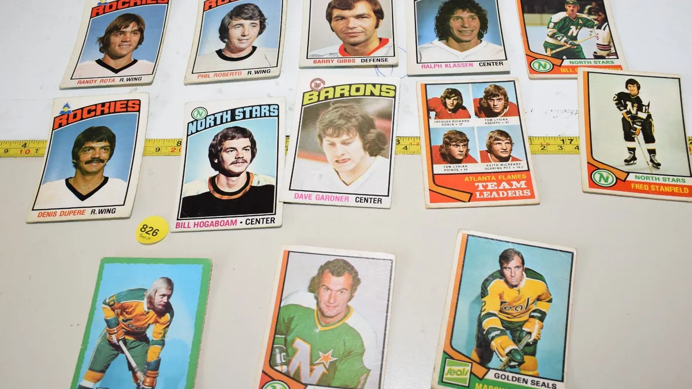Defunct NHL Hockey Team Cards