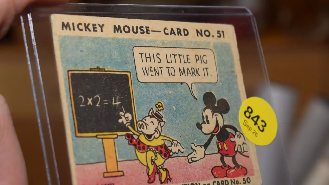 RARE 1935 O-Pee-Chee Canadian Disney Card #51