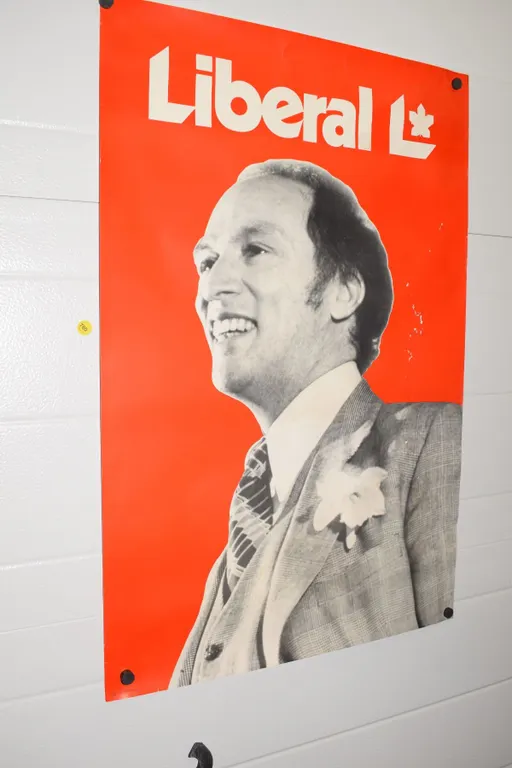 Original Pierre Trudeau Poster