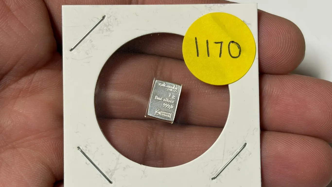 1 Gram .999 Fine Silver.