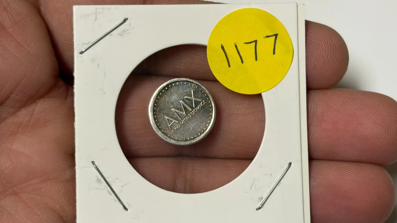 AMX - 1 Gram .999 Fine Silver.