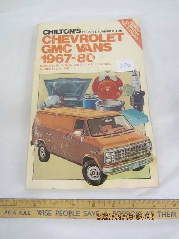 1040. Chilton’s Chevey 1967-1980 Repair Manual