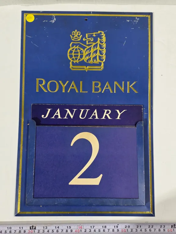 Royal Bank Hanging Wall Calendar (Complete)