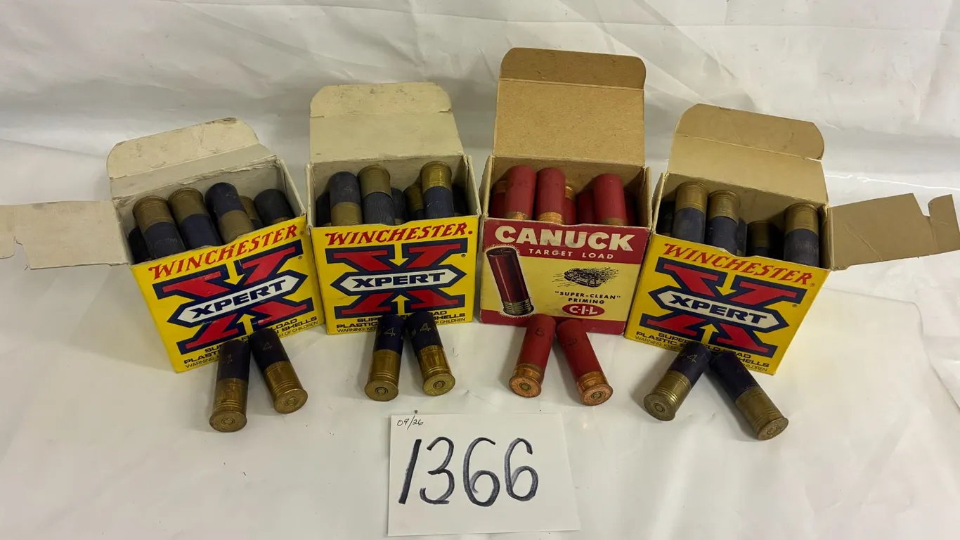(4) Boxes 12GA 2 ¾” Shot Shell **PAL Required