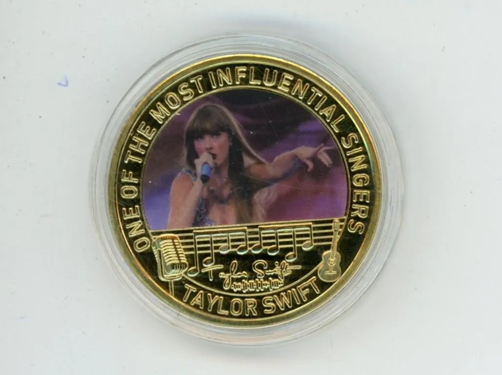 Encasted Taylor Swift pictured Token