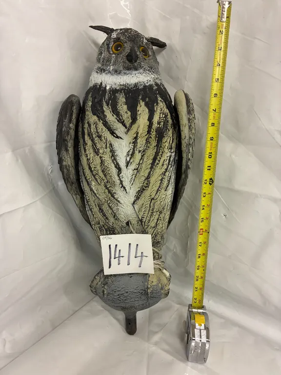 Owl Decoy, Wings Move – 25”