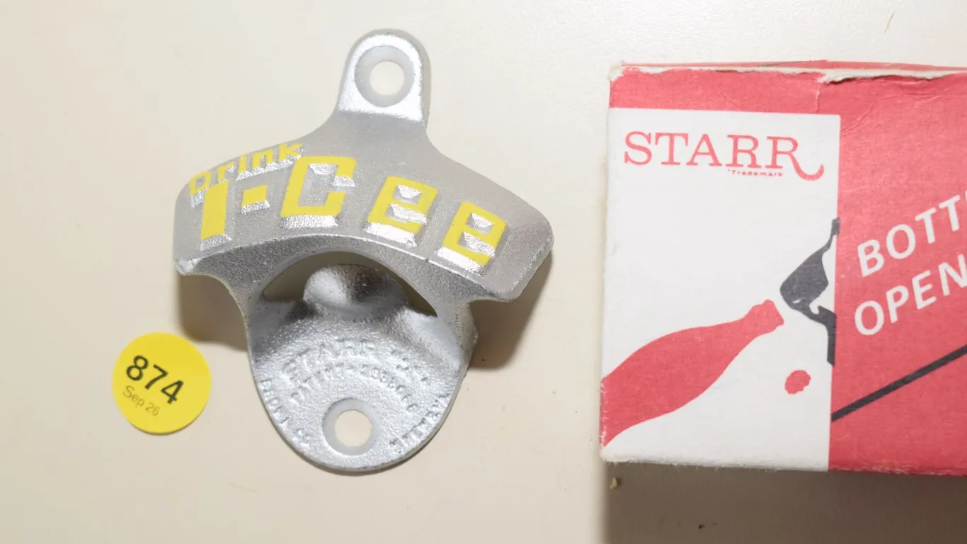 RARE NOS I-Cee Bottle Opener
