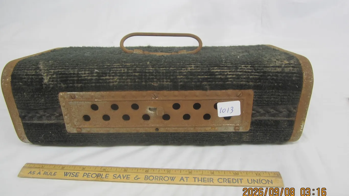 1013. Antique Buggy Coal Heater
