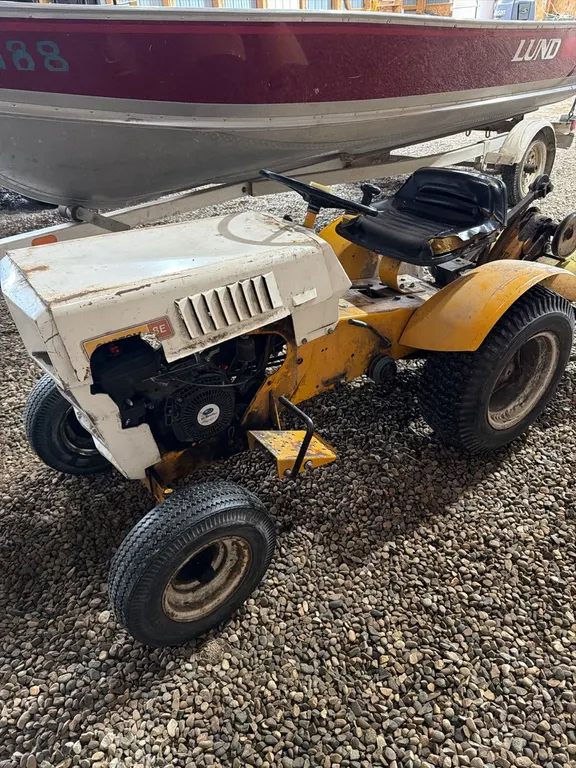 Custom 8E lawn tractor and tiller