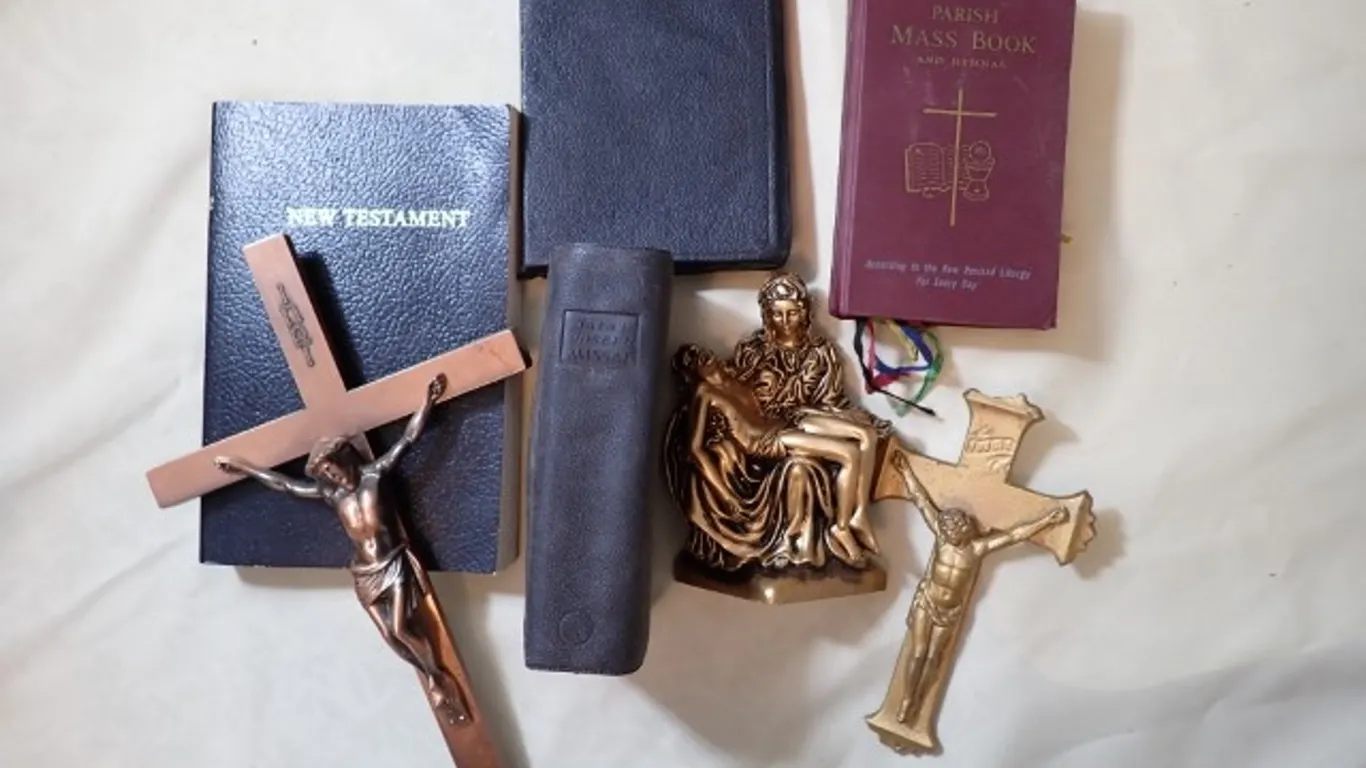 Crucifixes and Missal