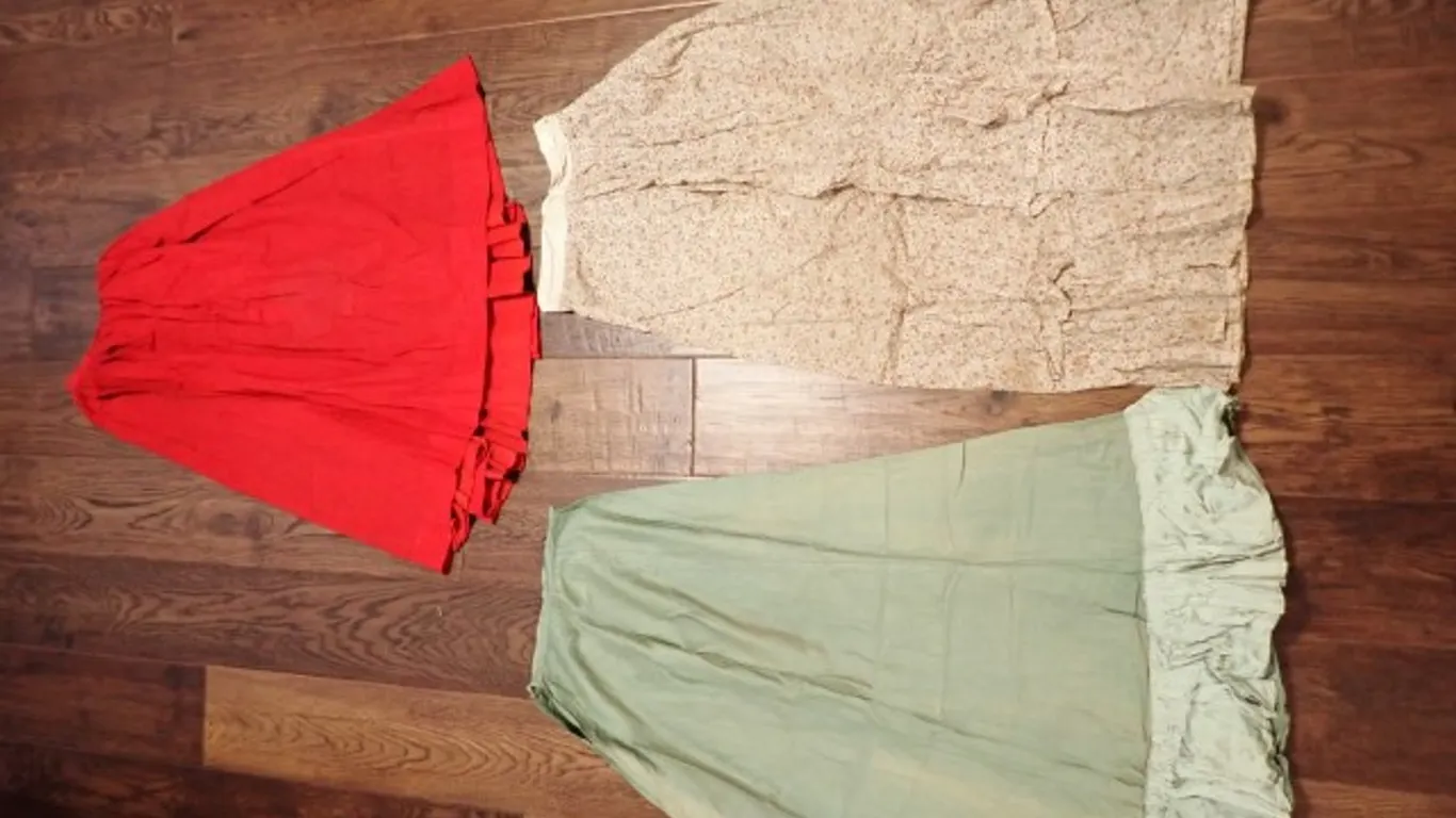 3 Handmade Vintage Skirts