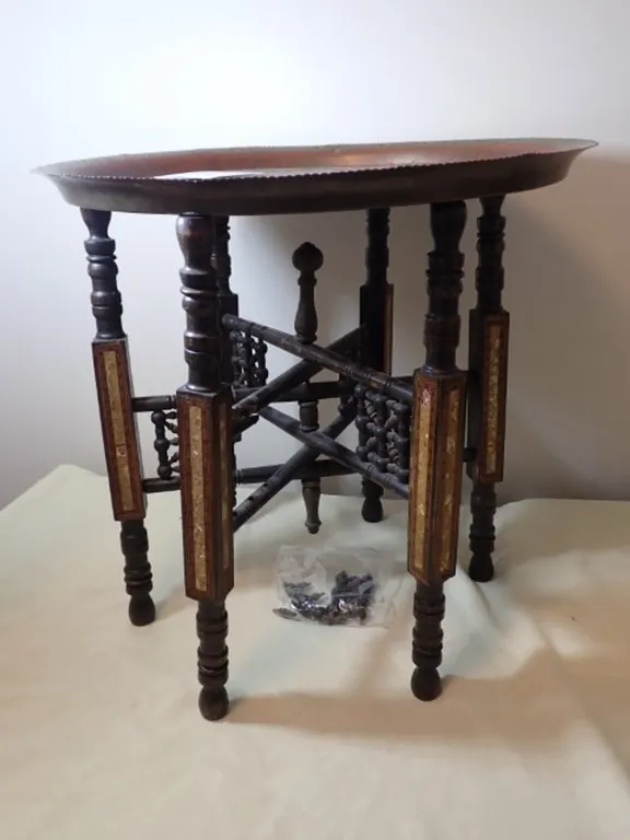 Carved Legs with Inlay