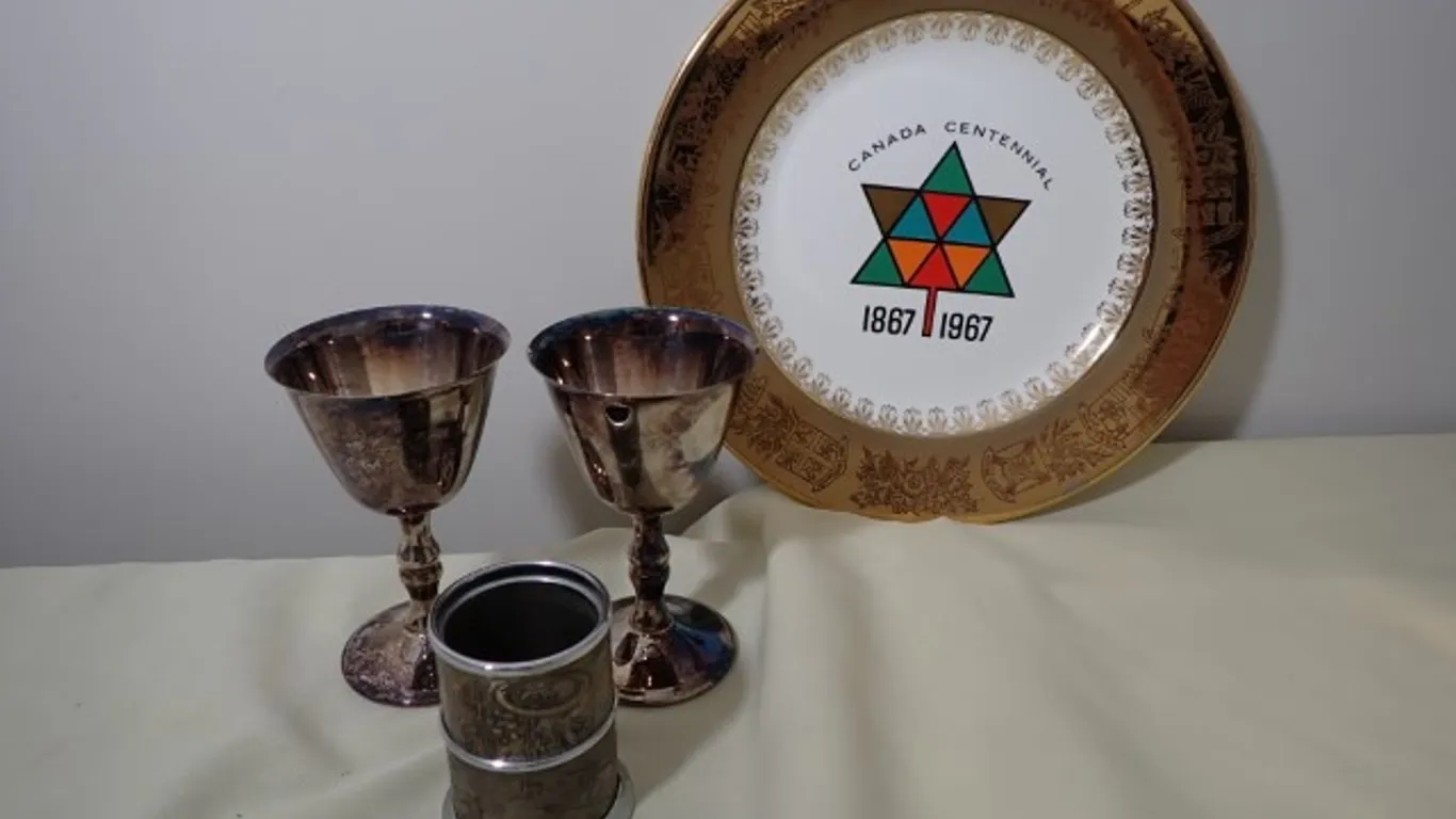 Centennial Plate and Silver Plate