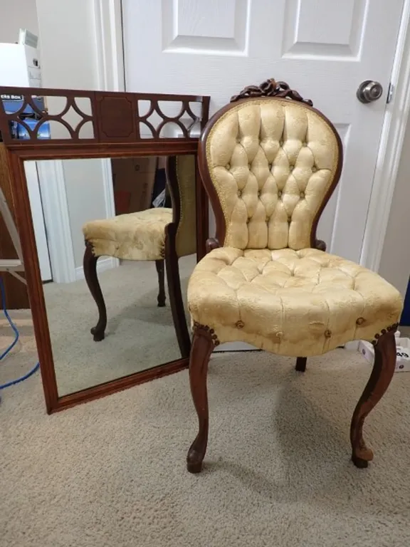 Mirror and Chair