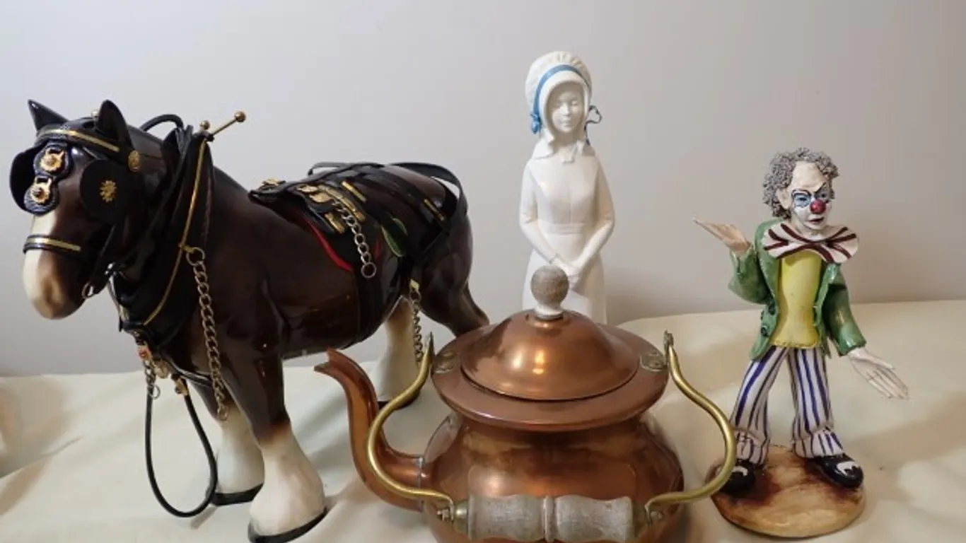 Copper Kettle and Draft Horse