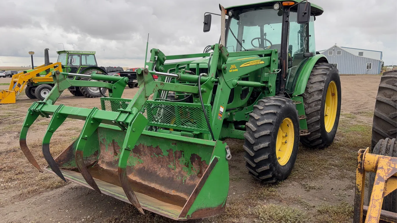 2009 JD 6130D Tractor w/ JD563 FEL, *Unreserved*