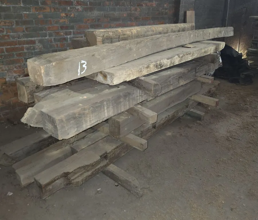 Assorted Reclaimed Antique Barn Wood Beams