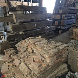 Assorted Reclaimed Antique Barn Wood Beams