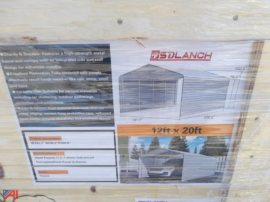 12' x 20' High-End Carport