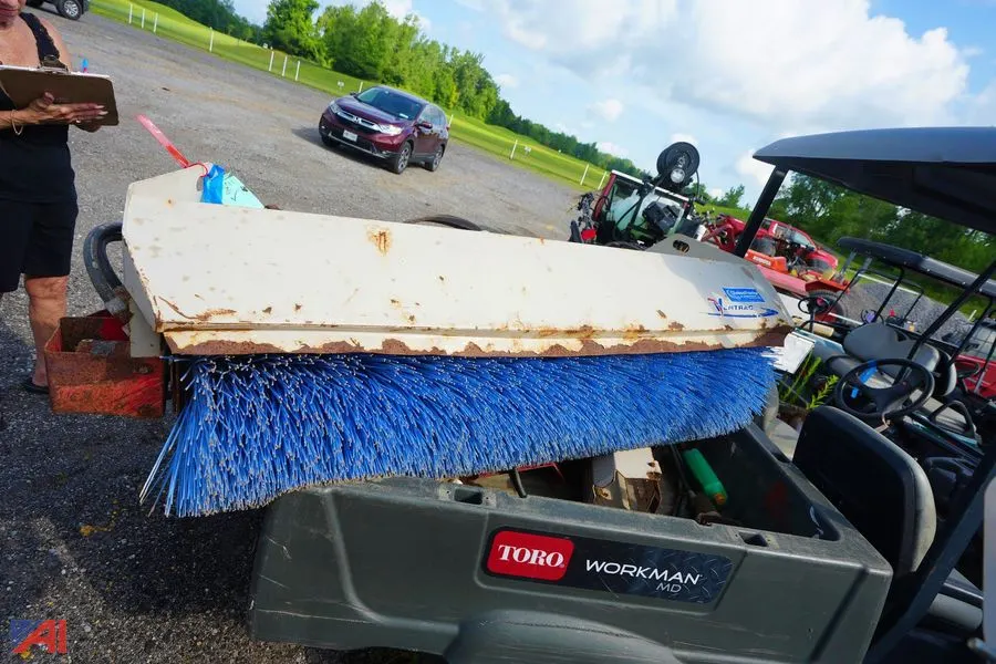 Ventrac HB580 5' Hydraulic Broom Attachment