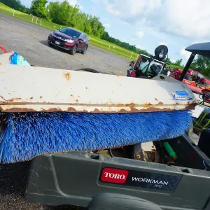 Ventrac HB580 5' Hydraulic Broom Attachment