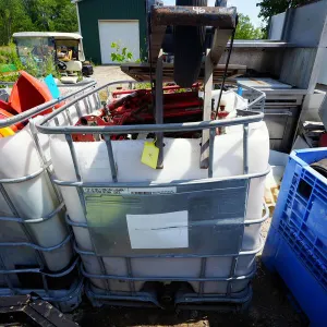 (1) Large Tote of Mower Reels & Related