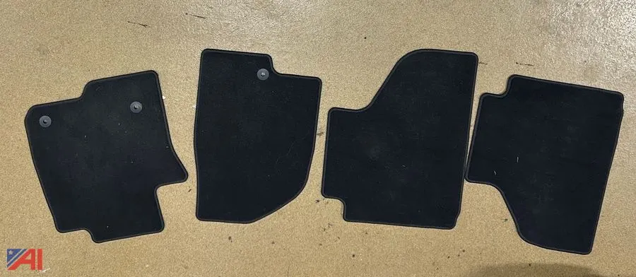 (1) Set of Front & Rear Floor Matts for a 2026 Chevy Tahoe, New