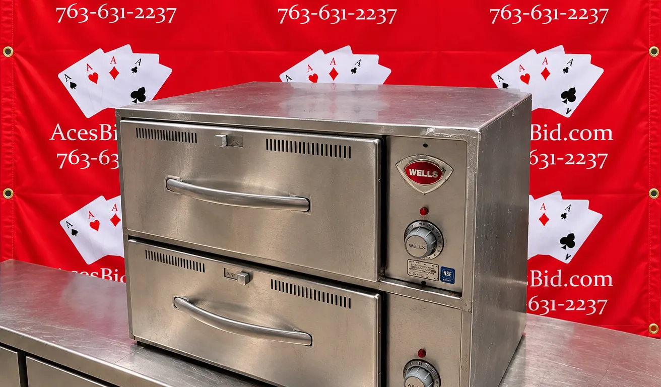 Wells 2 Drawer Warmer - Model # RW-2HD - 120 Volts; 1 Phase - 29" X 21" X 21"