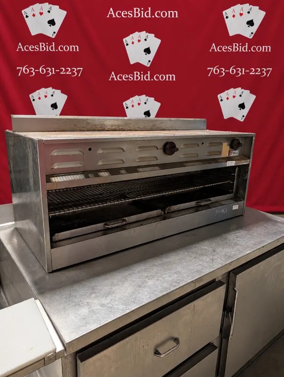 Wolf 48 Inch Cheese Melter - Nat Gas - 48" x 24" x 65"