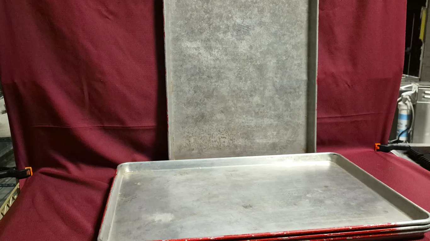(12) Full Size Aluminum Sheet Pans - 18" x 26"