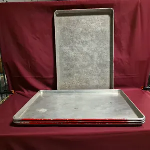 (12) Full Size Aluminum Sheet Pans - 18" x 26"