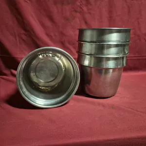 (4) 7qt Stainless Steel Insets