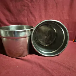 (2) 11qt Stainless Steel Insets