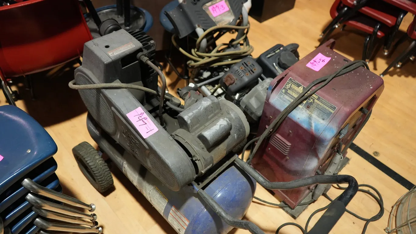 Air Compressor, Welder, & Power Washer