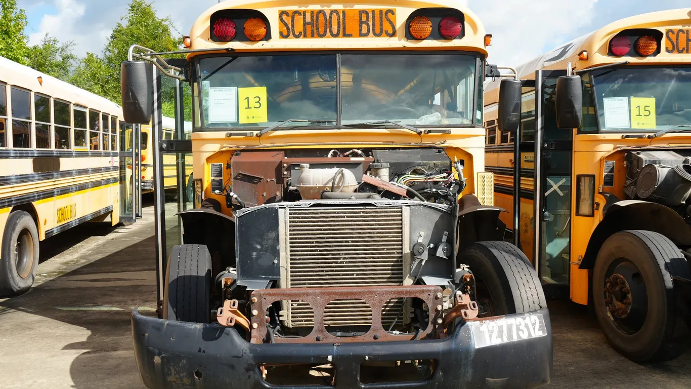 2012 Blue Bird School Bus - Will Need to be Towed