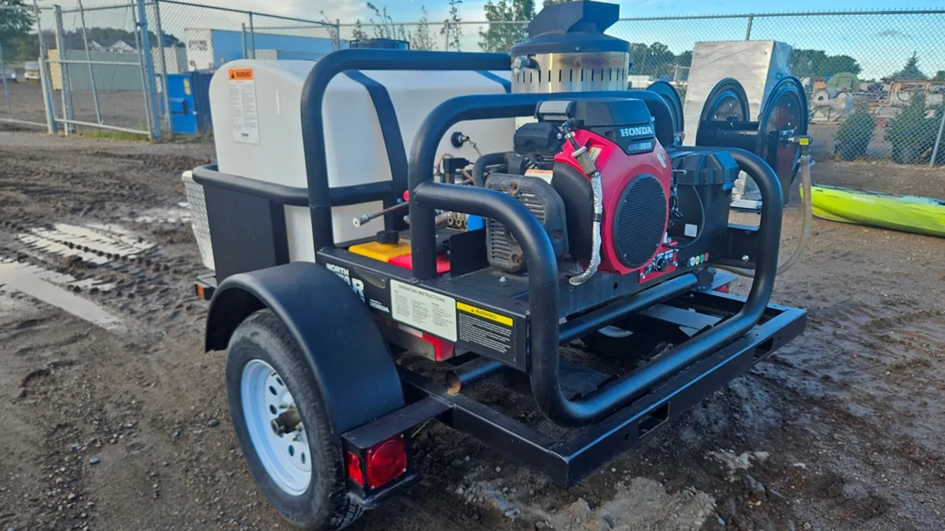 Trailered North Star Hot Water Pressure Washer