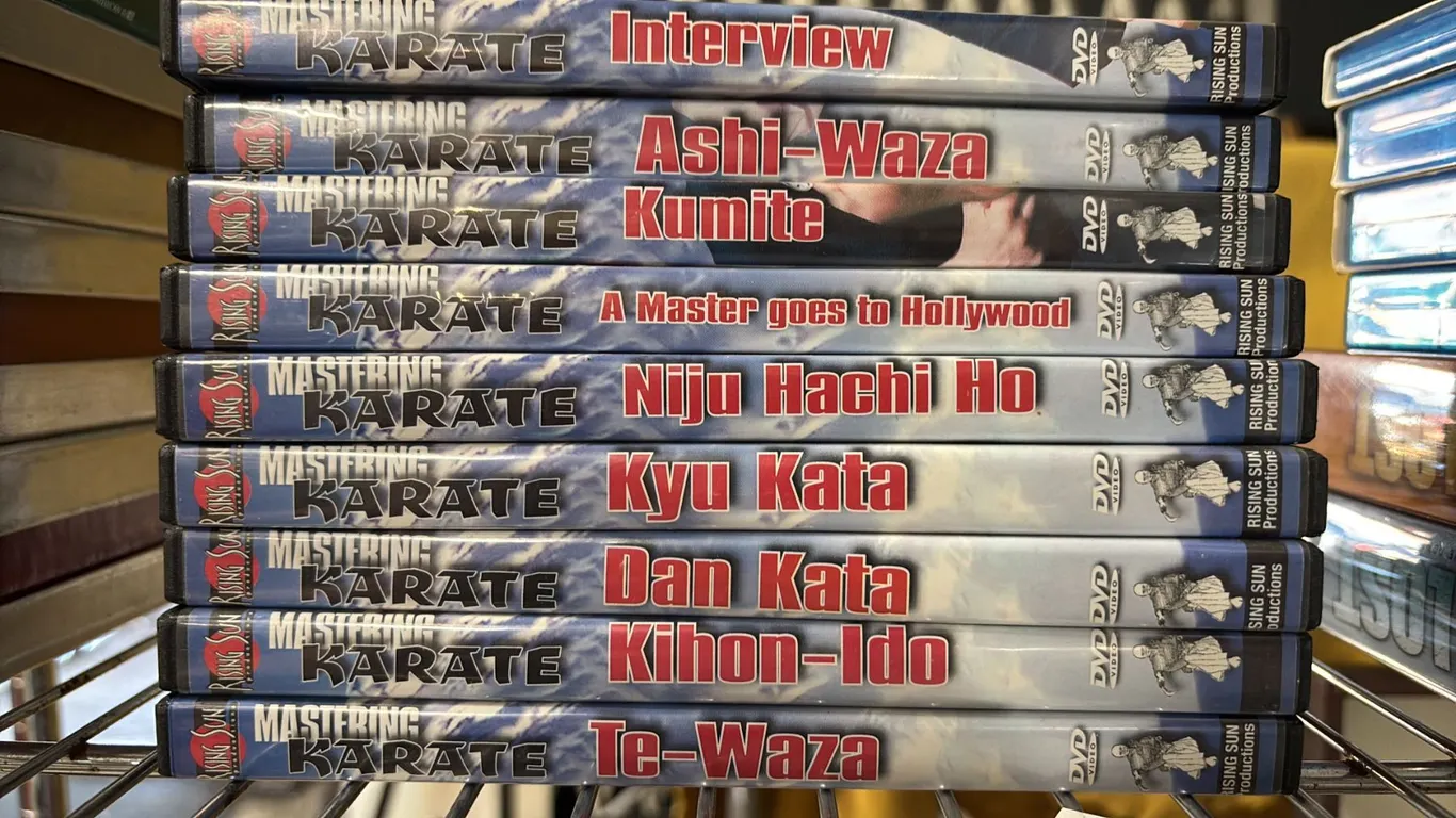 KIROKAZU KANAZAWA MASTERING KARATE 9 DVD SET
