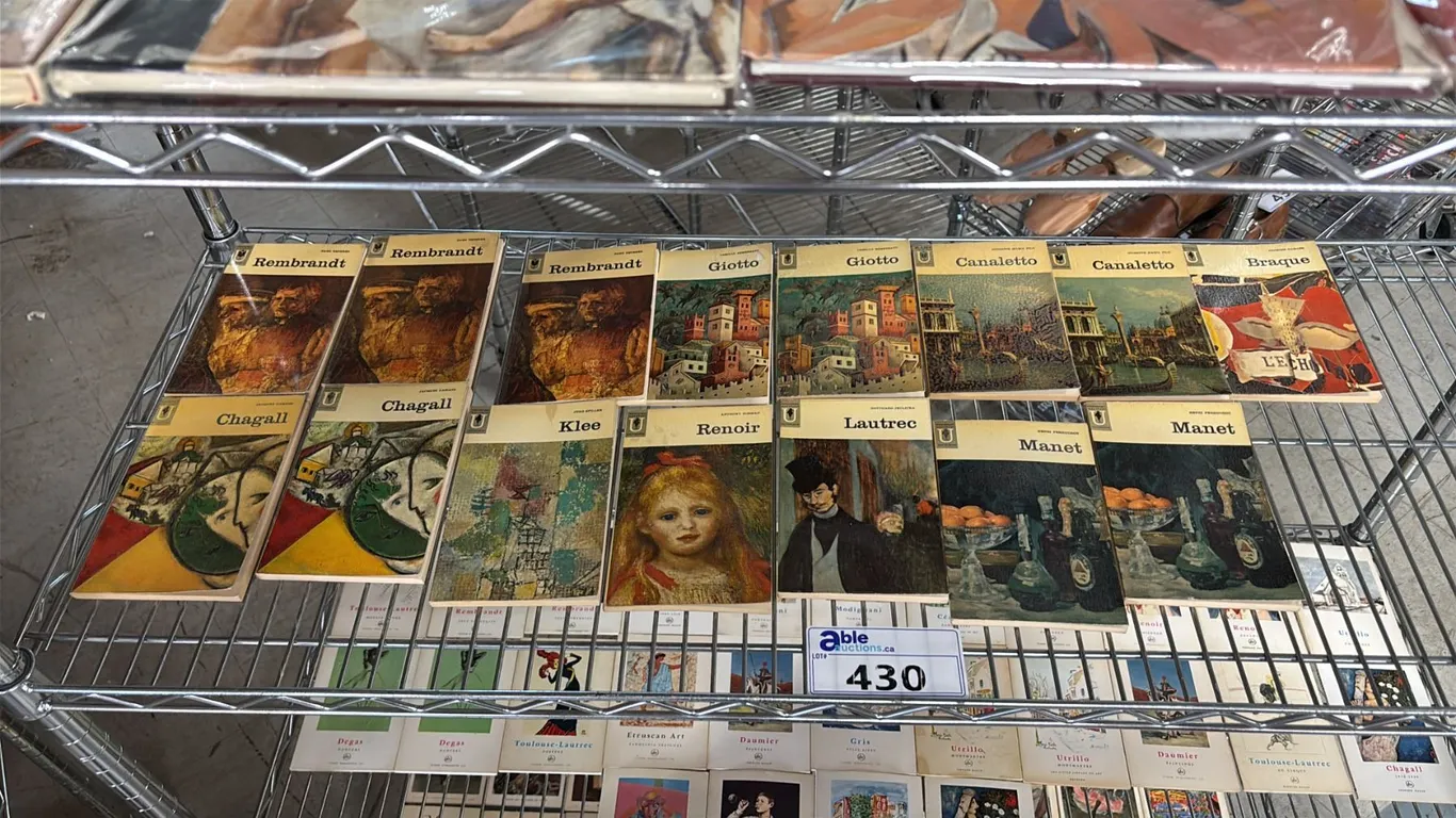 SHELF OF ASSORTED CAMILLO SEMENZATO MARABOUT UNIVERSITY PRESENTS FRENCH BOOKS