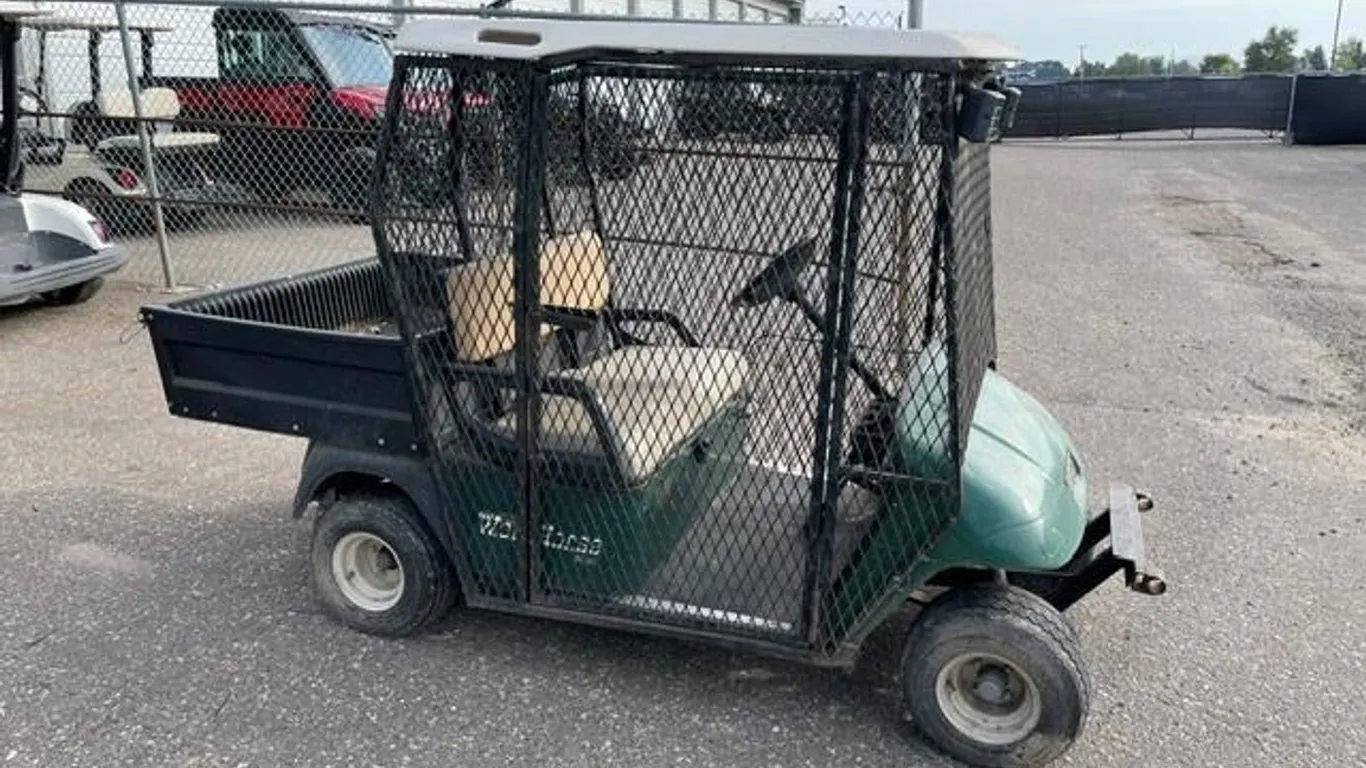 Golf Cart with Cage