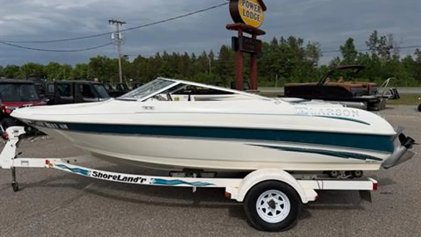 1999 Larson SEI 186 Recreation Boat With Shoreland'r Trailer