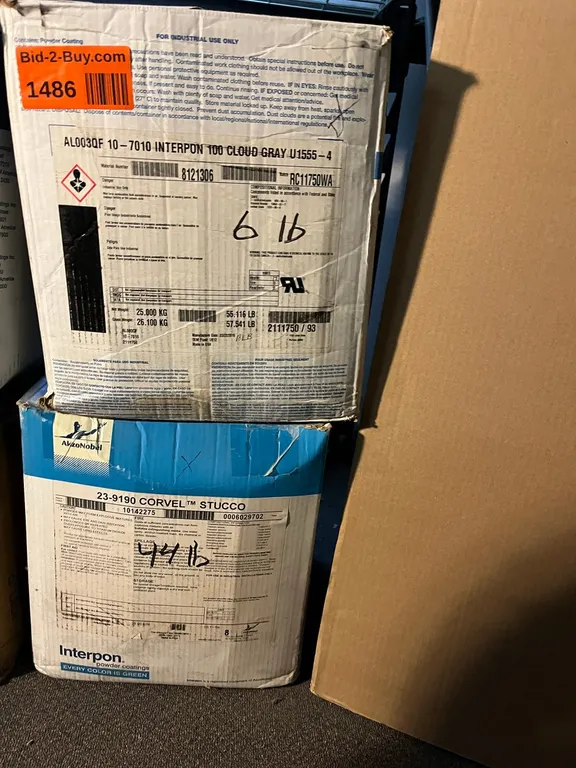 (2) Partial Boxes of Interpon Powdercoat