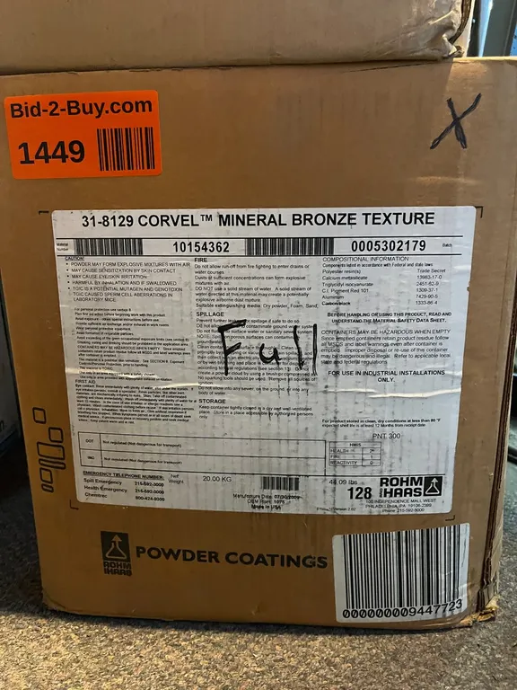Rohm Haas Corvel Mineral Bronze Texture Powdercoat (50lb)